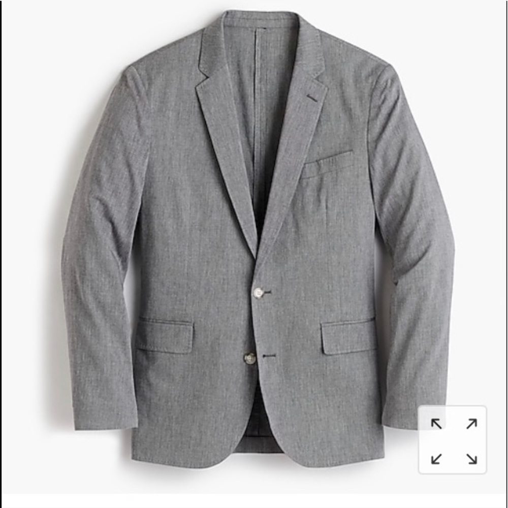 J. Crew Ludlow Slim-fit unstructured suit jacket